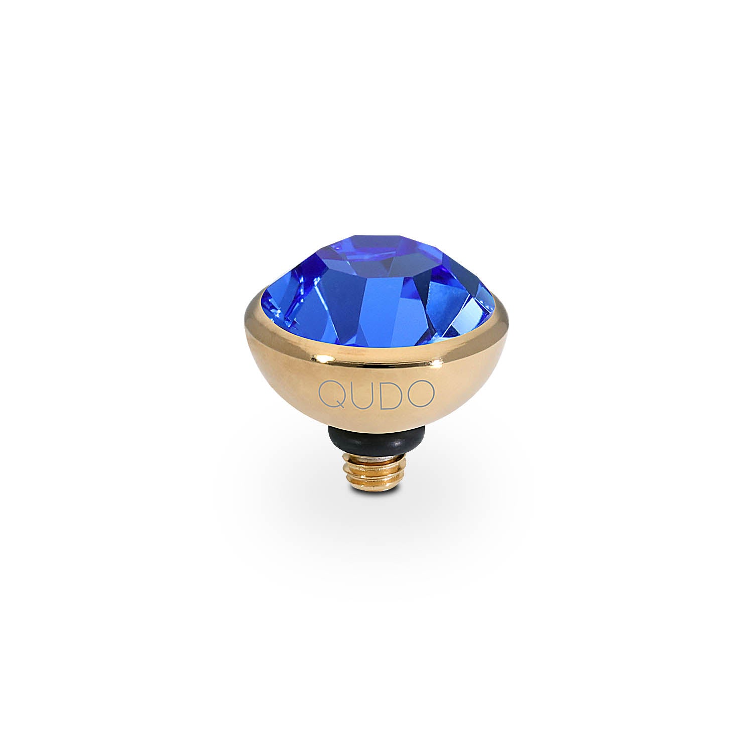 Bottone Top 10 mm - Gold sapphire