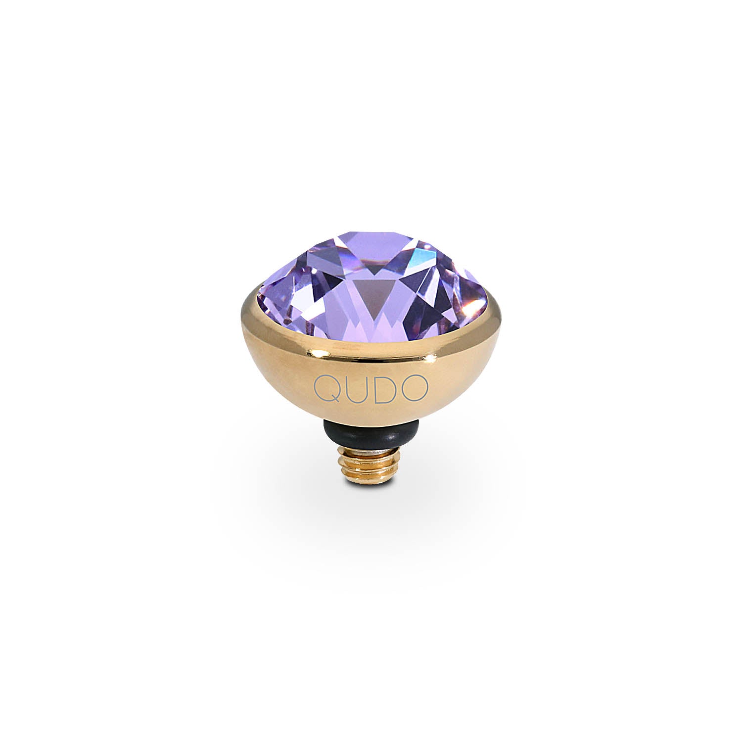 Bottone Top 10 mm - Gold Violet