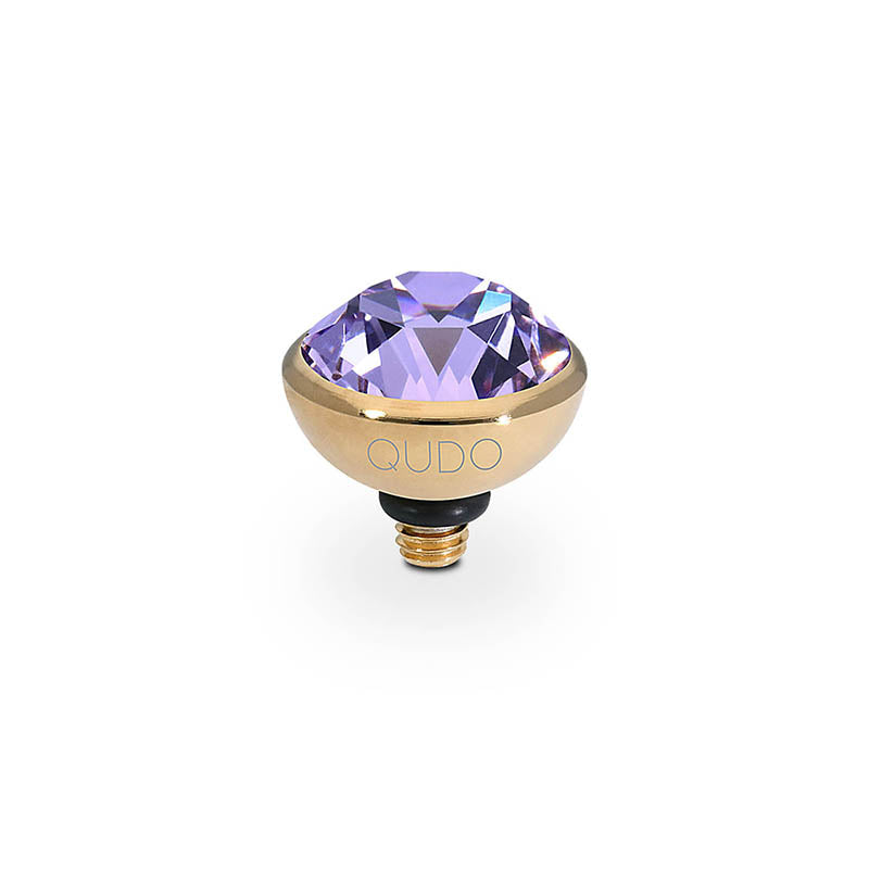 Bottone Top 10 mm - Gold Violet