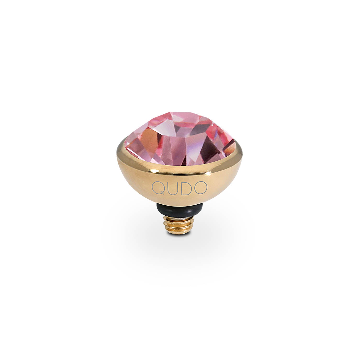 Bottone Top 10 mm - Gold Light Rose