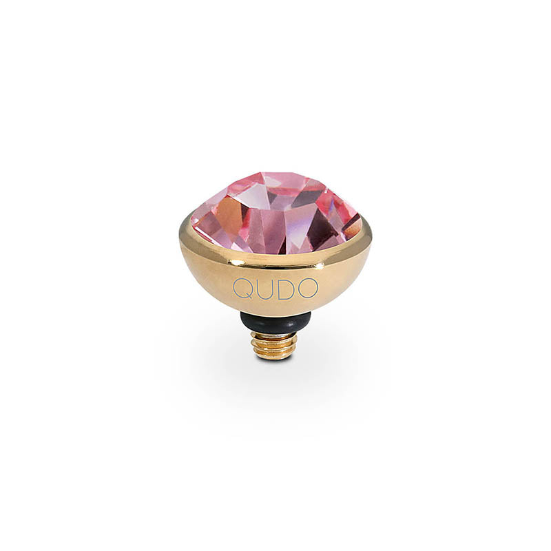 Bottone Top 10 mm - Gold Light Rose