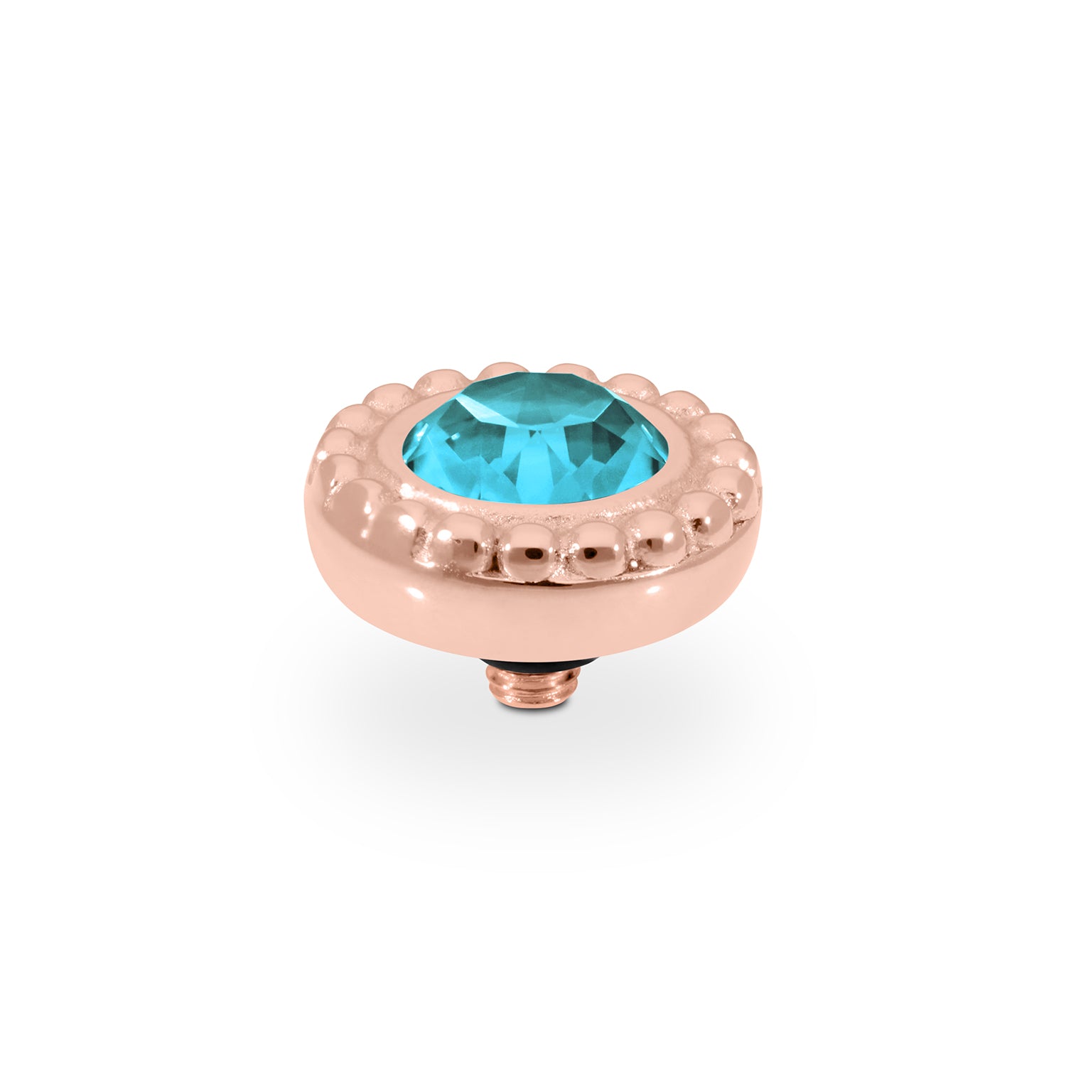 Ghiare Top 11 mm - Roségold Crystal Pine Green Ignite