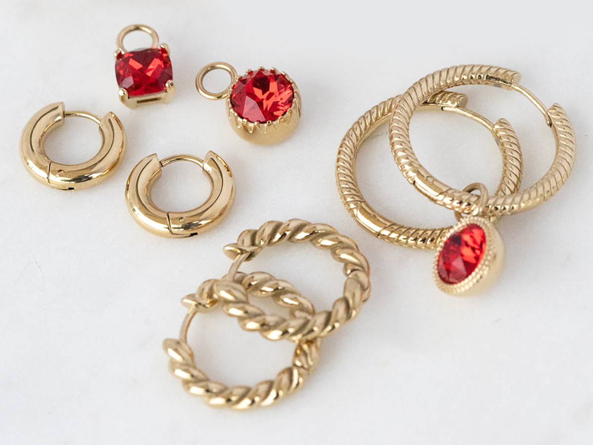 Creolen für Charms