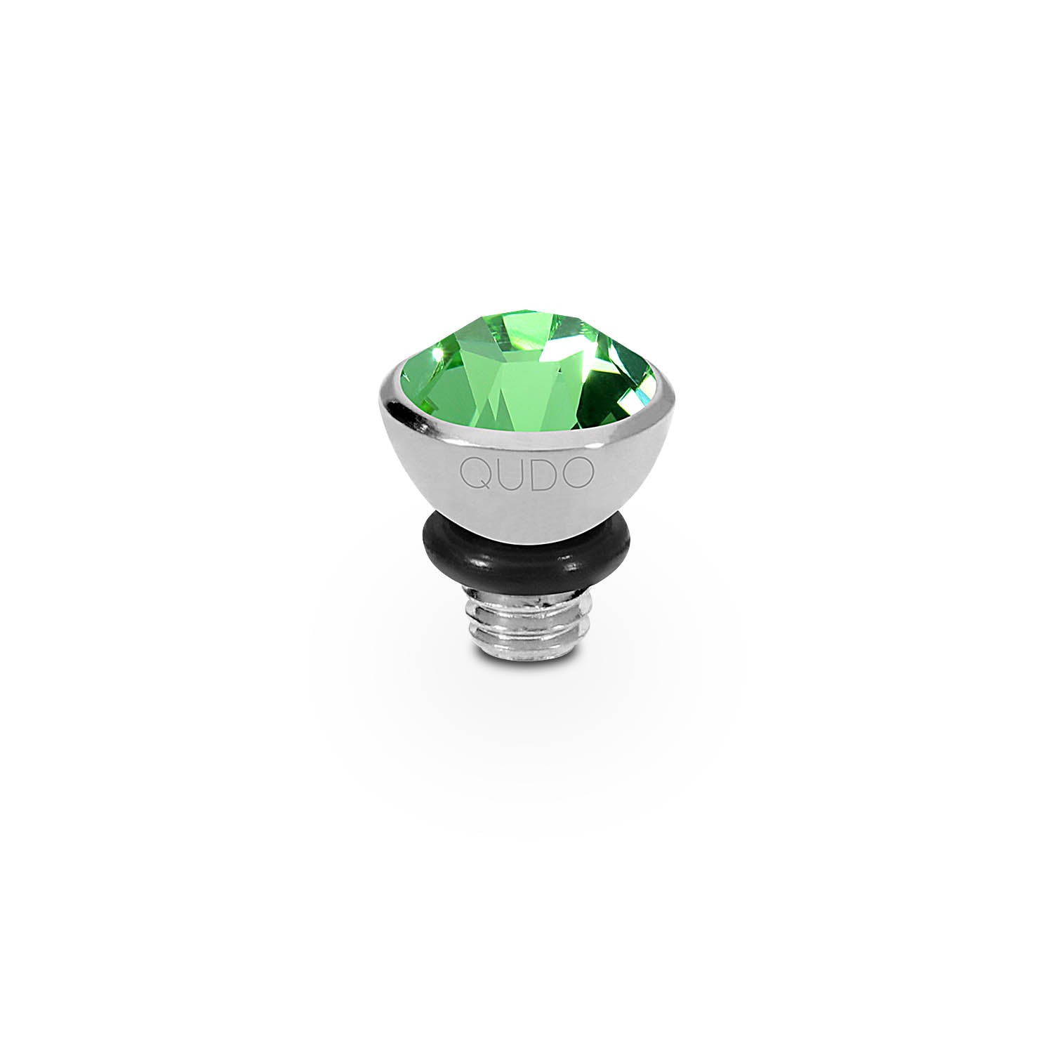 Bottone Top 5 mm - Silber peridot