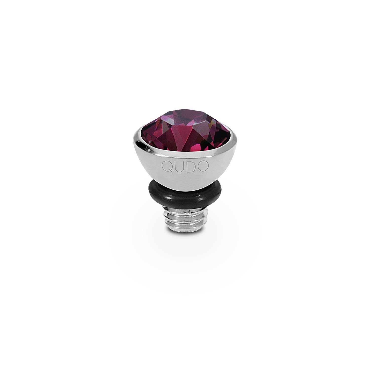 Bottone Top 5 mm - Silber amethyst