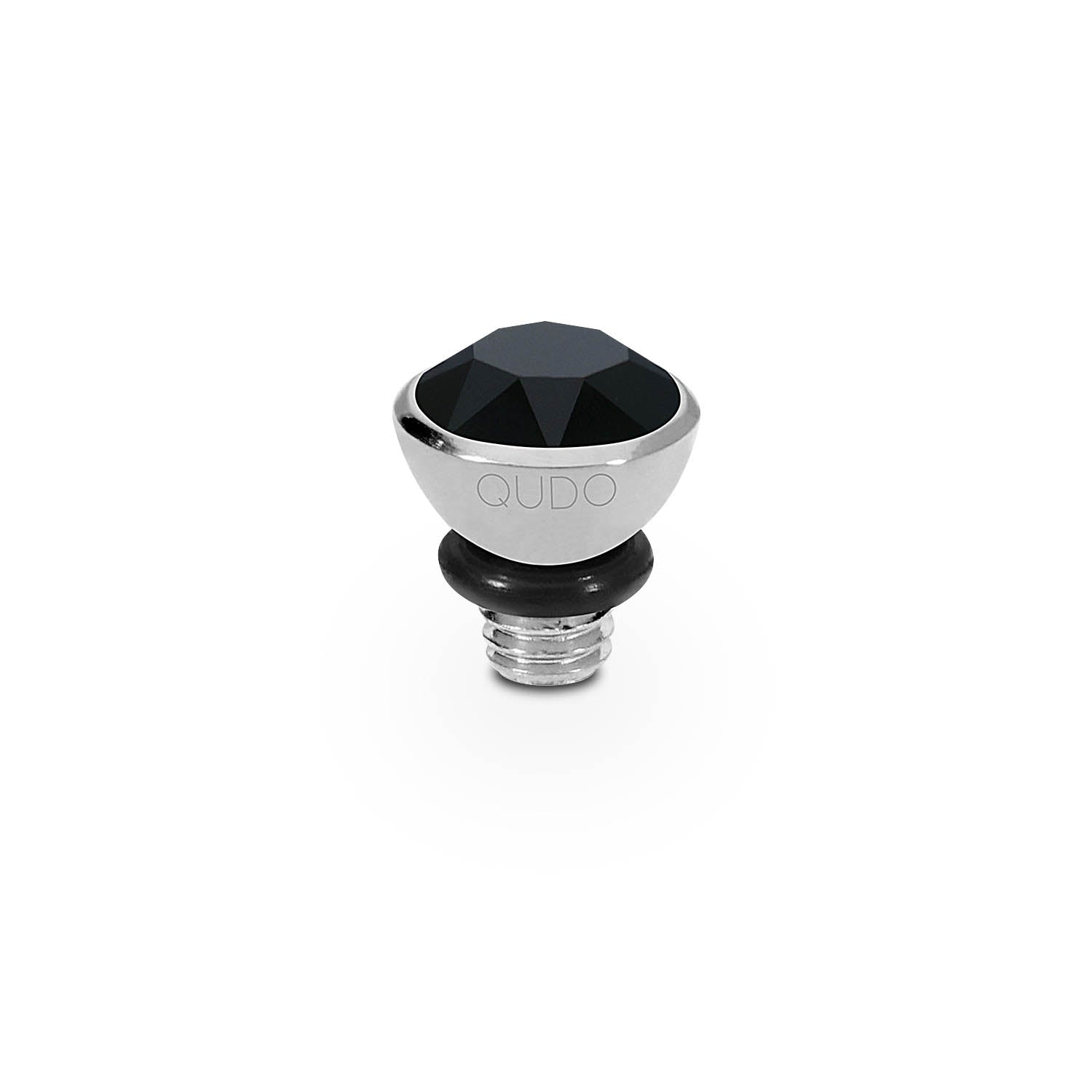 Bottone Top 5 mm - Silber jet