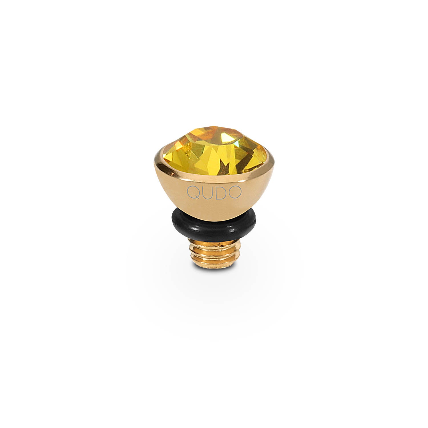 Bottone Top 5 mm - Gold sunflower