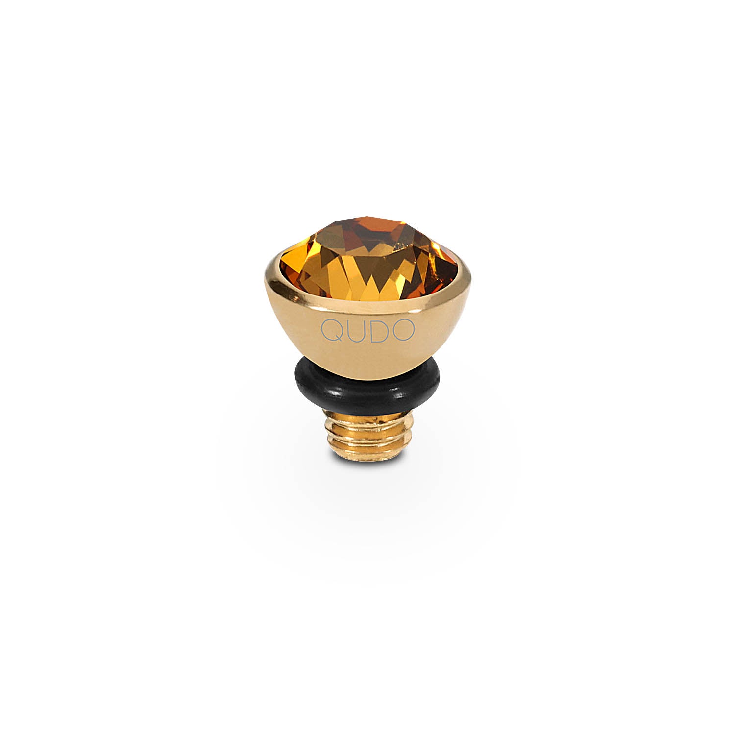 Bottone Top 5 mm - Gold light amber