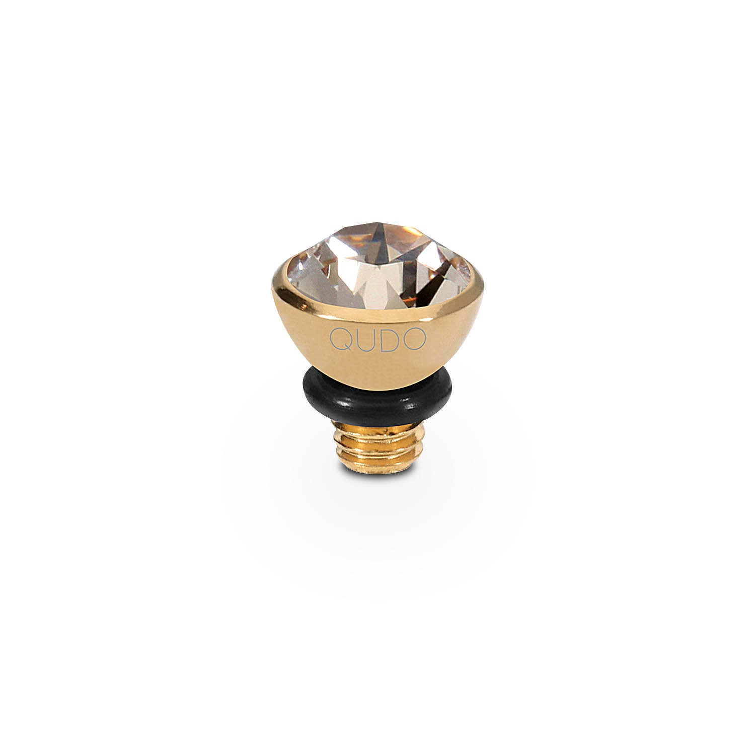 Bottone Top 5 mm - Gold light silk