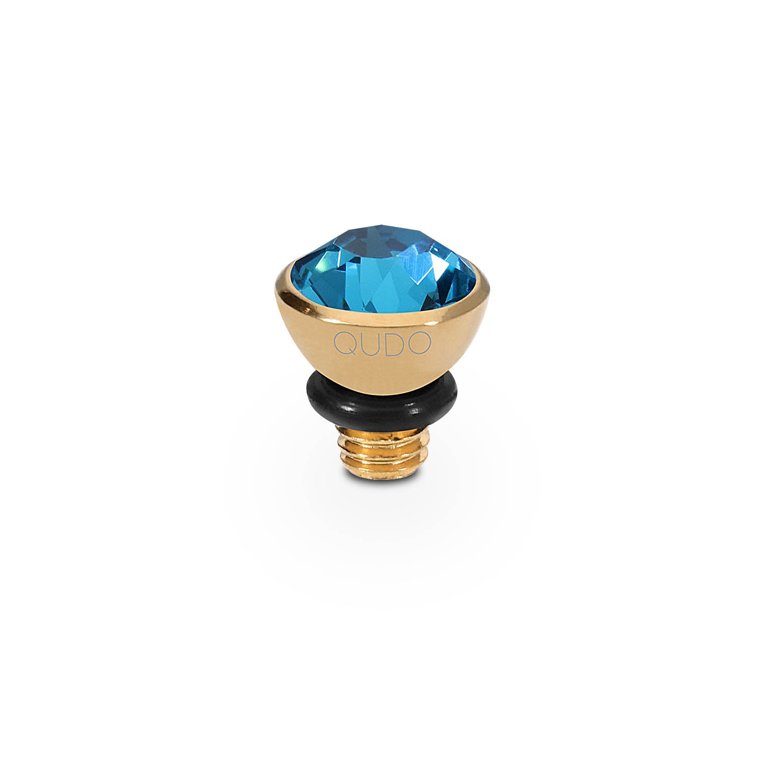 Bottone Top 5 mm - Gold indicolite