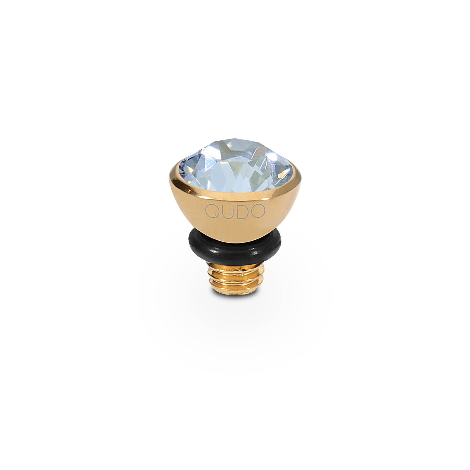 Bottone Top 5 mm - Gold blue shade