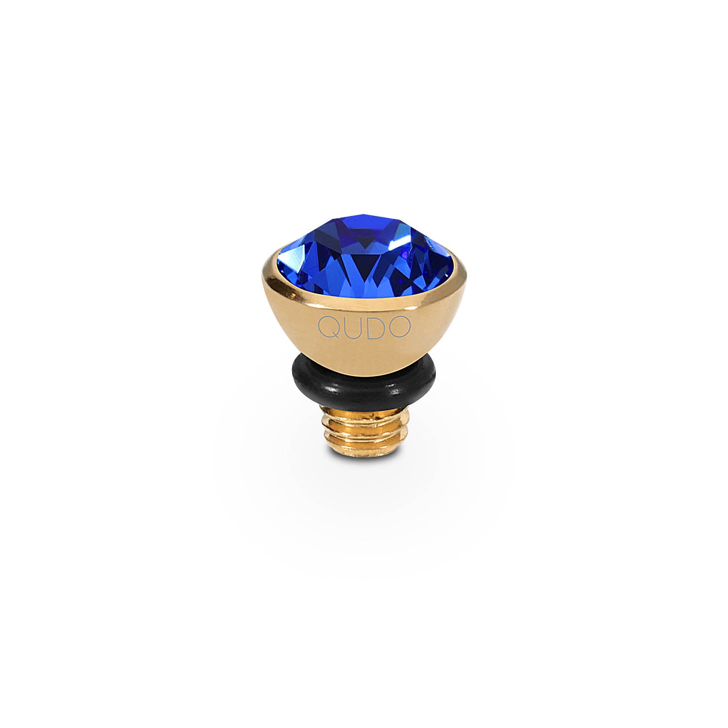 Bottone Top 5 mm - Gold sapphire