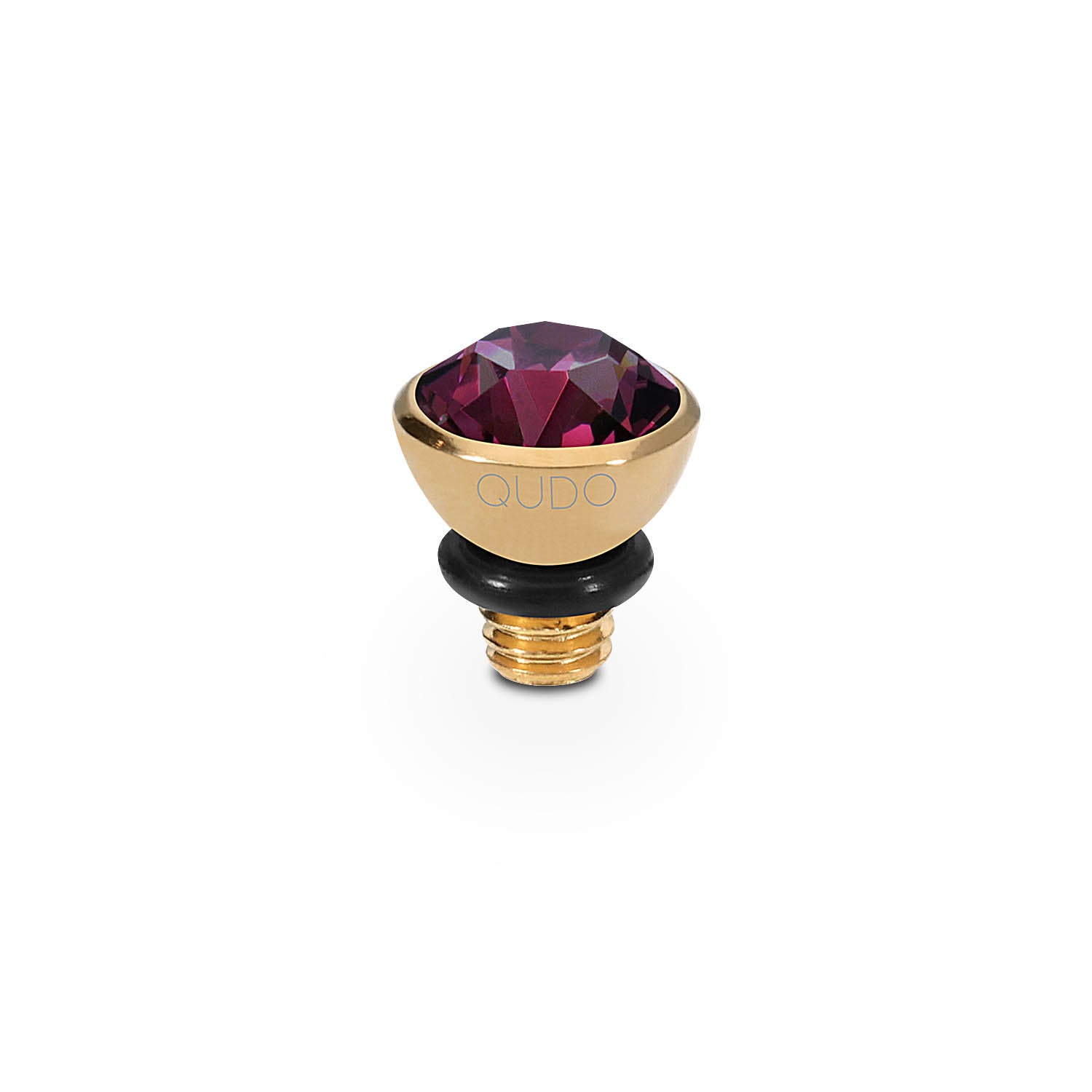 Bottone Top 5 mm - Gold amethyst