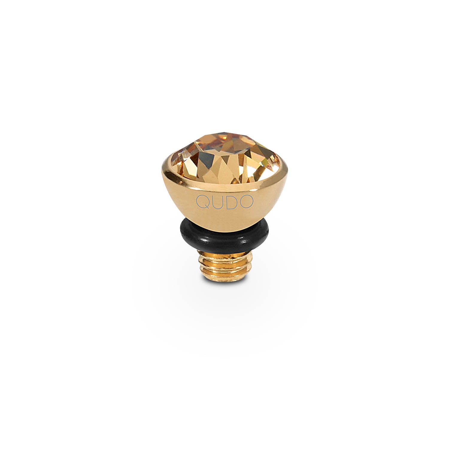 Bottone Top 5 mm - Gold light colorado topaz