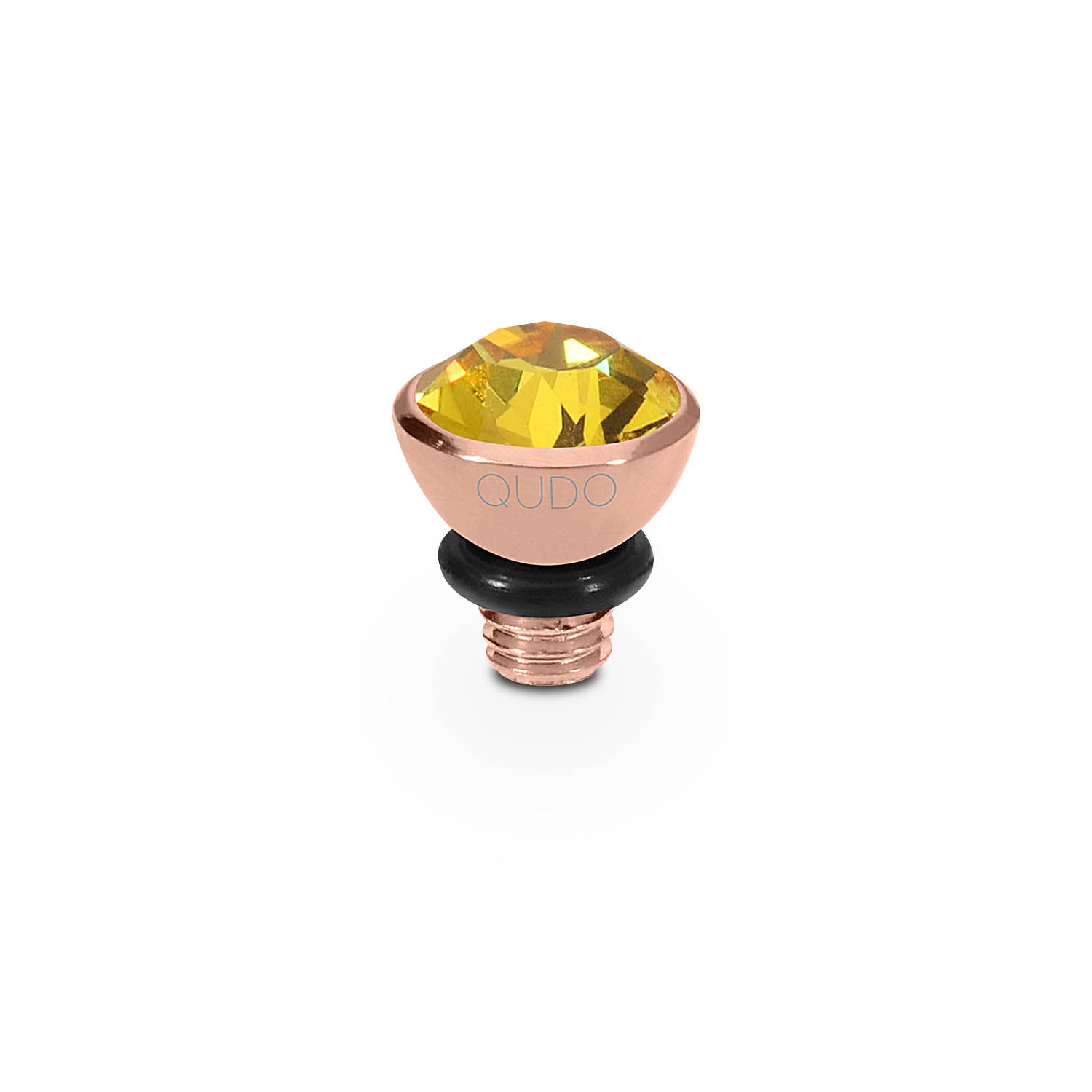 Bottone Top 5 mm - Roségold sunflower