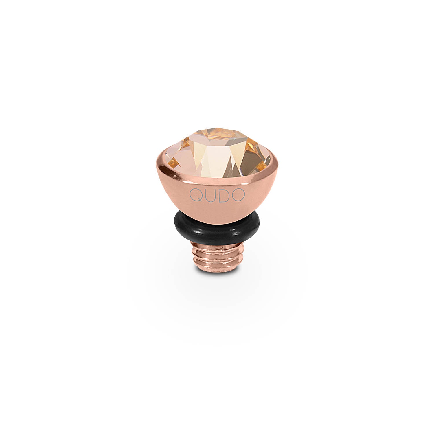 Bottone Top 5 mm - Roségold light peach