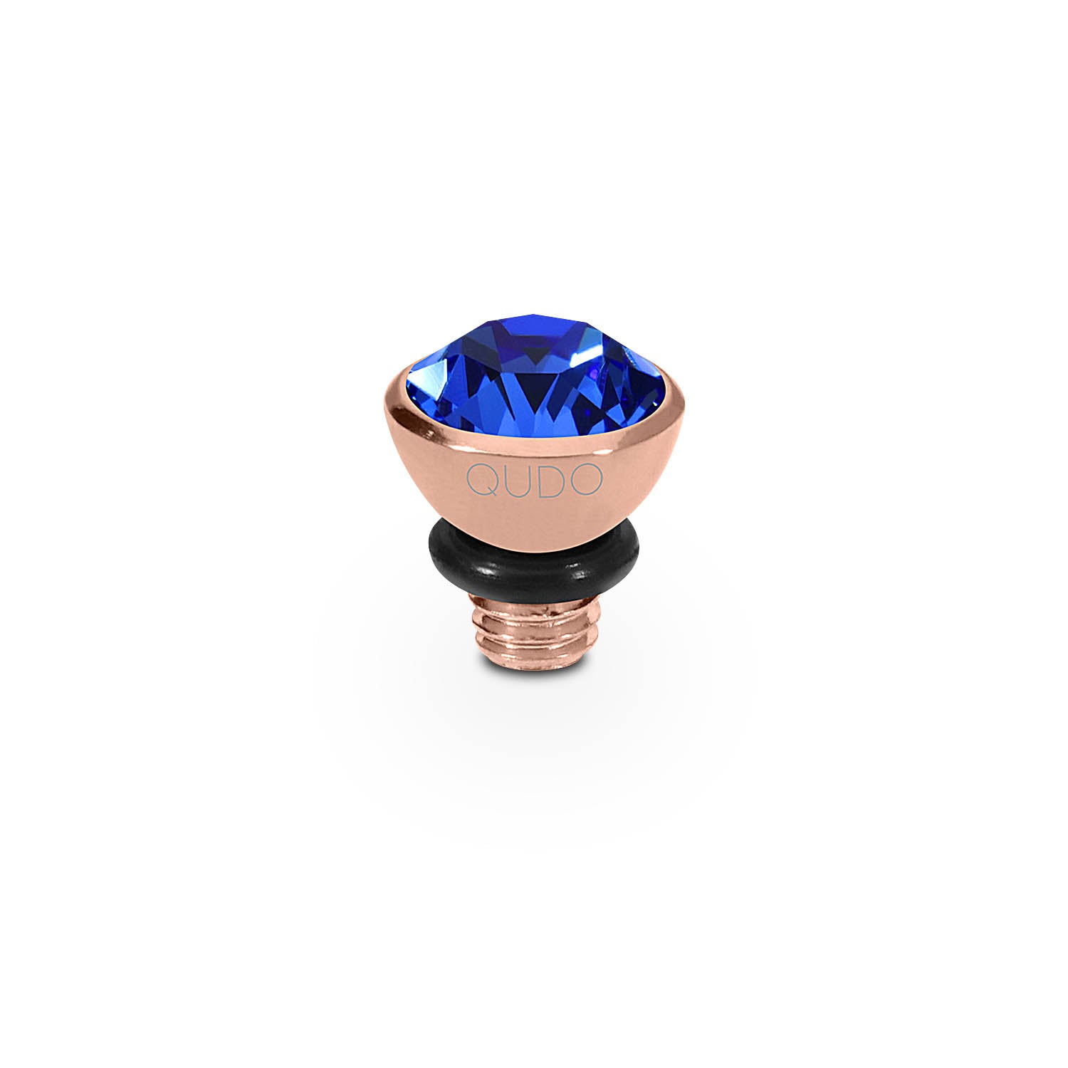 Bottone Top 5 mm - Roségold sapphire