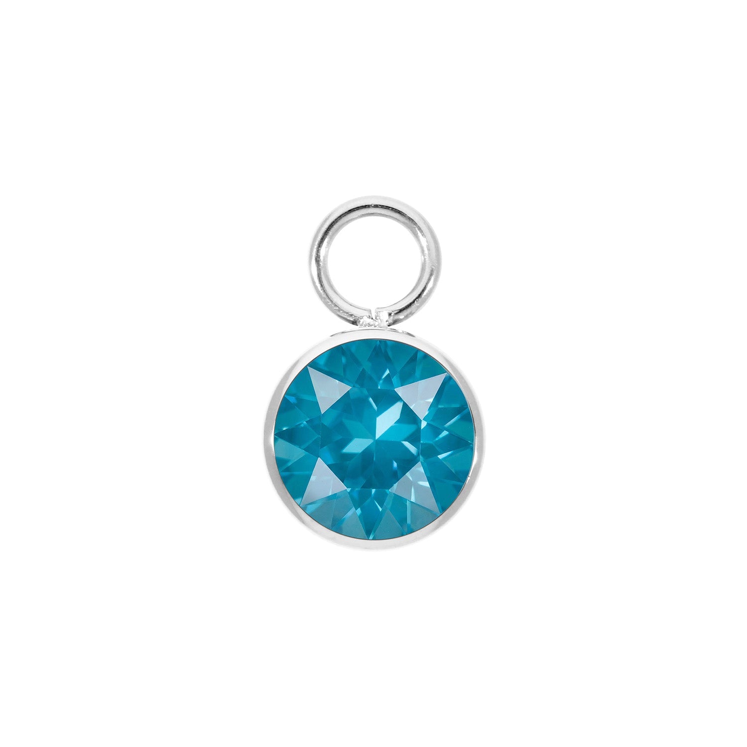 Bottone Charm 10 mm - Silber