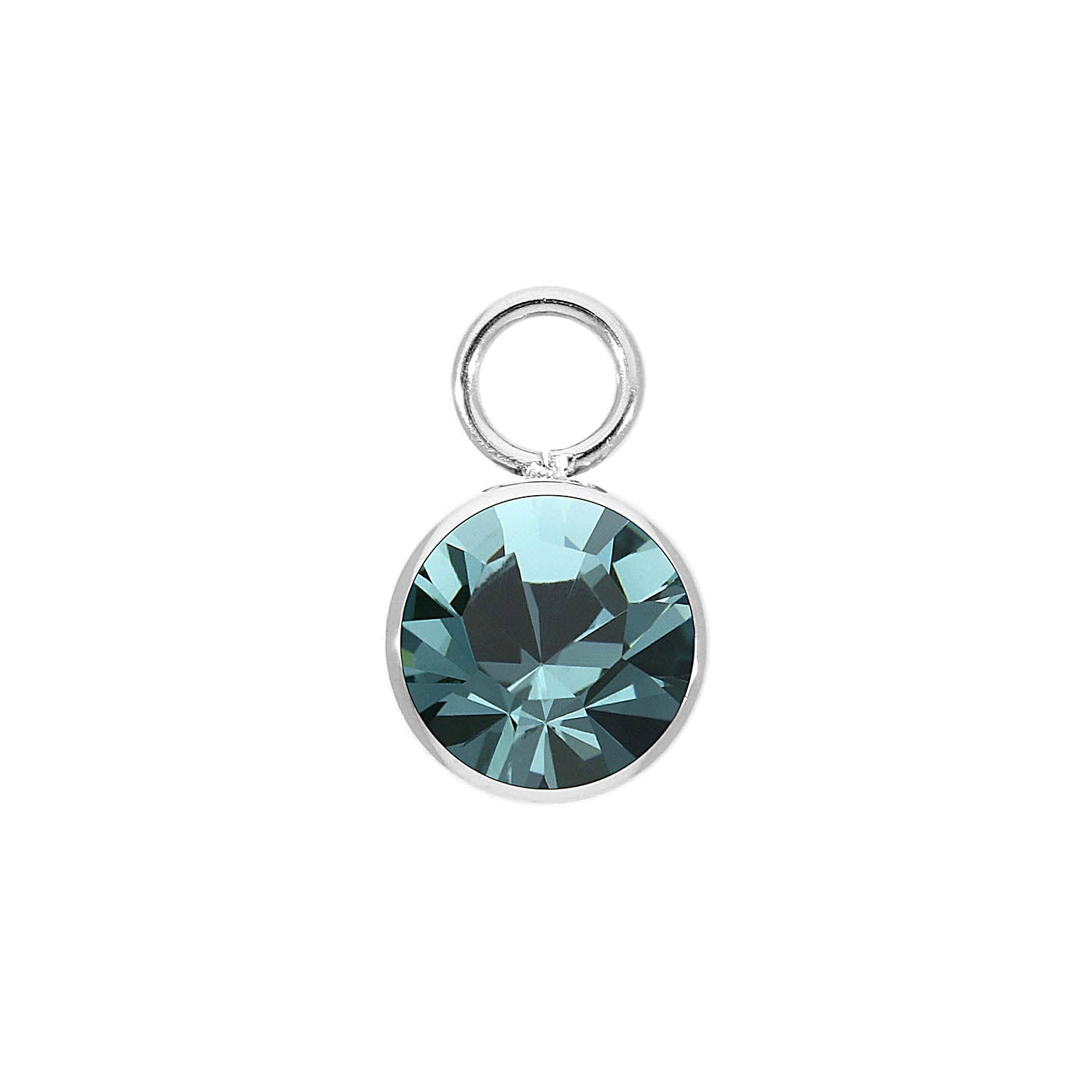 Bottone Charm 10 mm - Silber