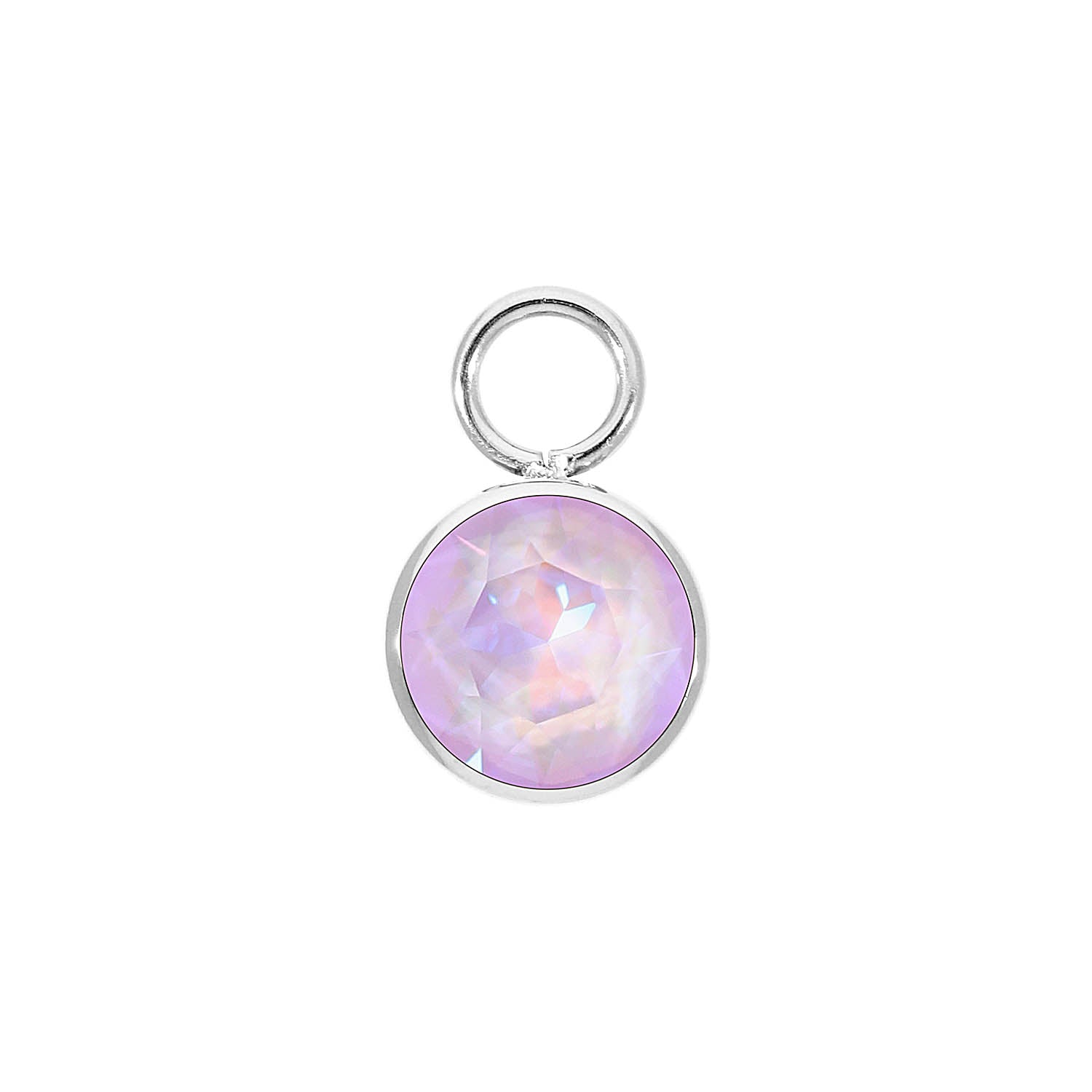 Bottone Charm 10 mm - Silber