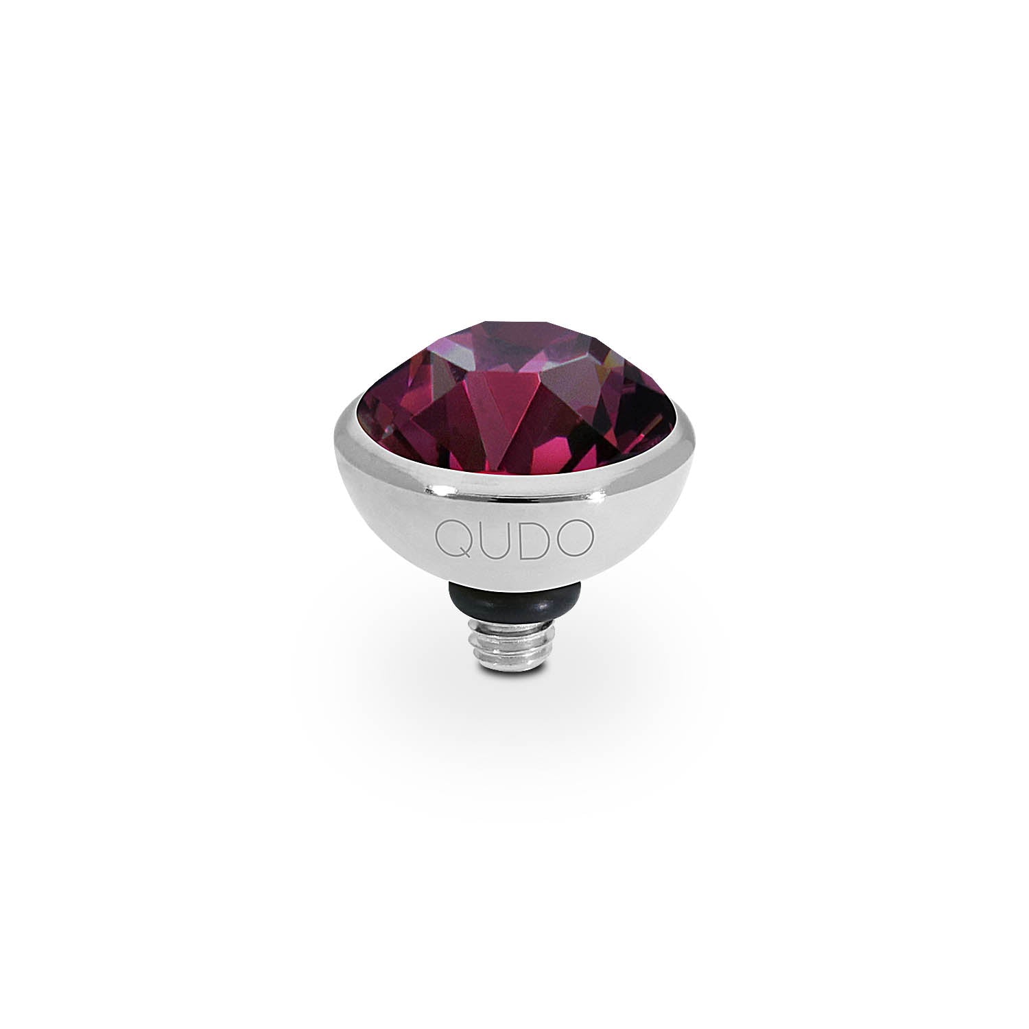 Bottone Top 10 mm - Silber amethyst