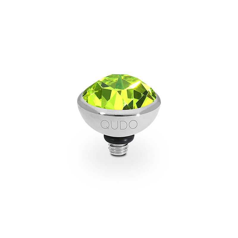 Bottone Top 10 mm - Silber Citrus Green