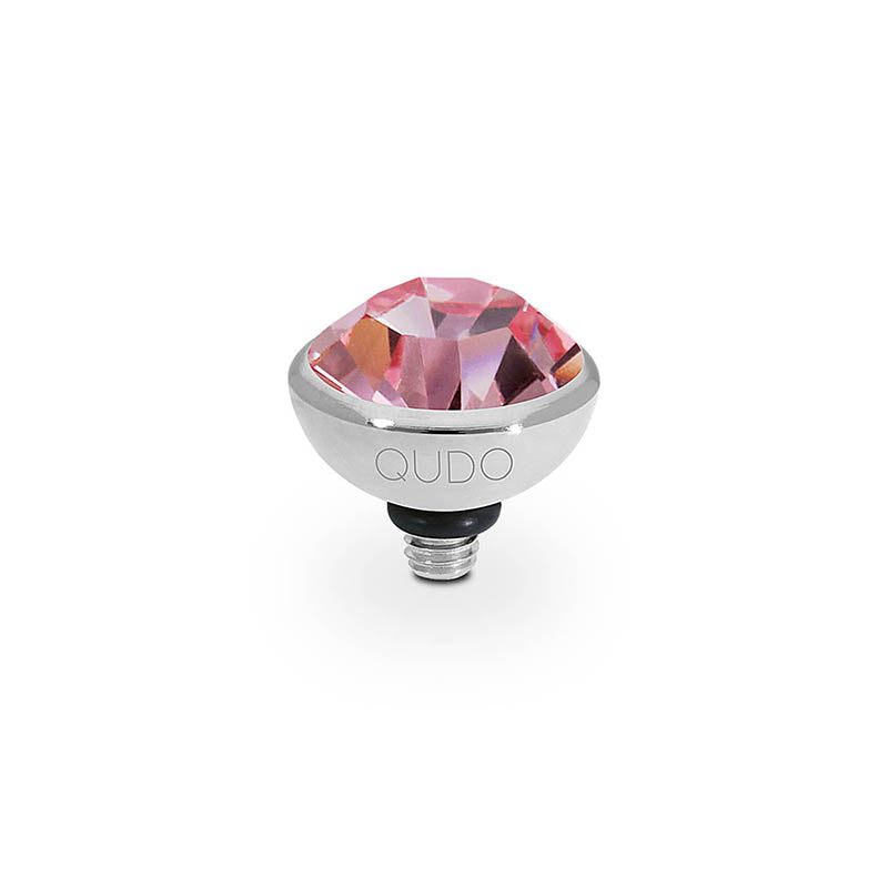 Bottone Top 10 mm - Silber Light Rose
