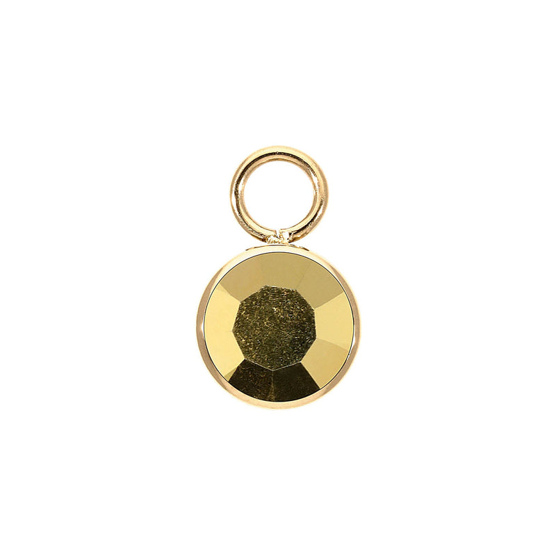 Bottone Charm 10 mm - Gold