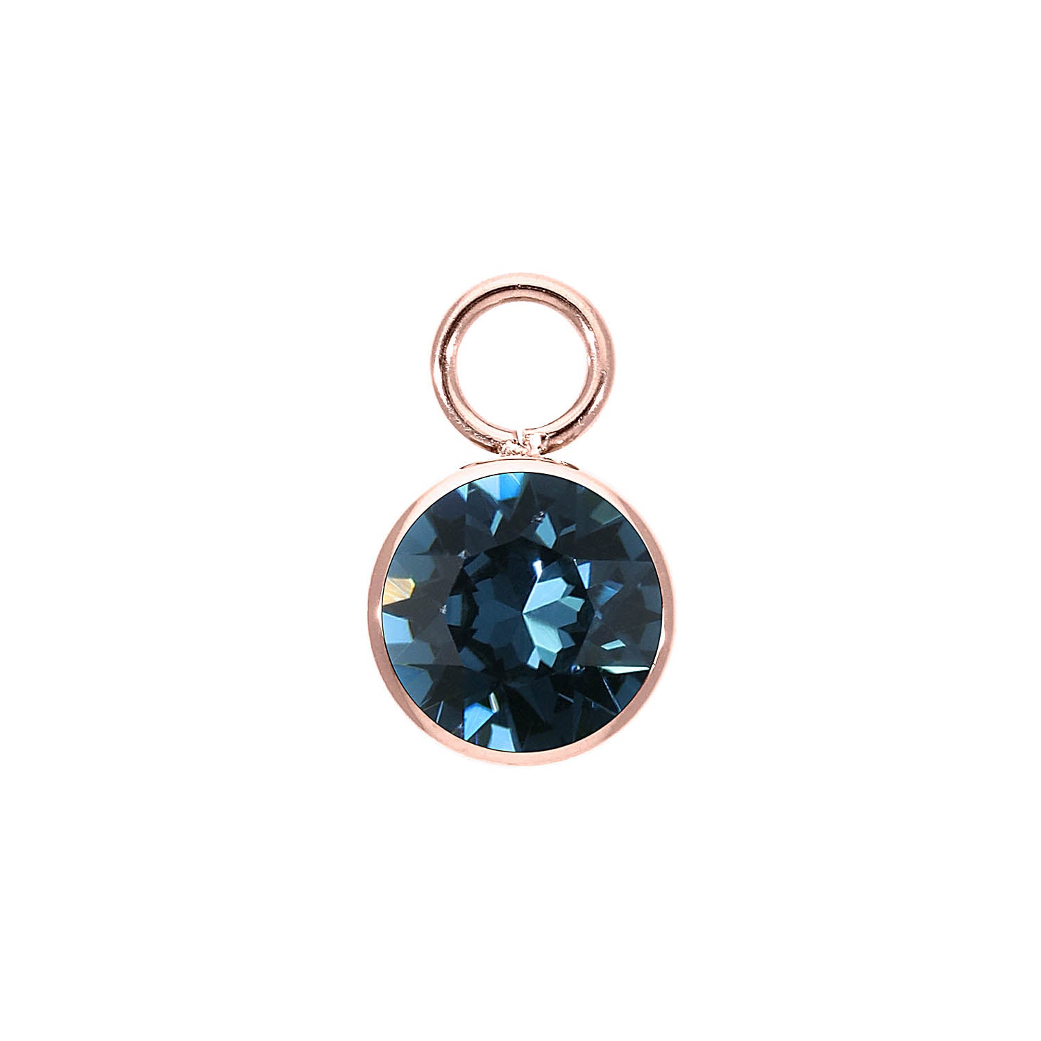 Bottone Charm 10 mm - Roségold montana