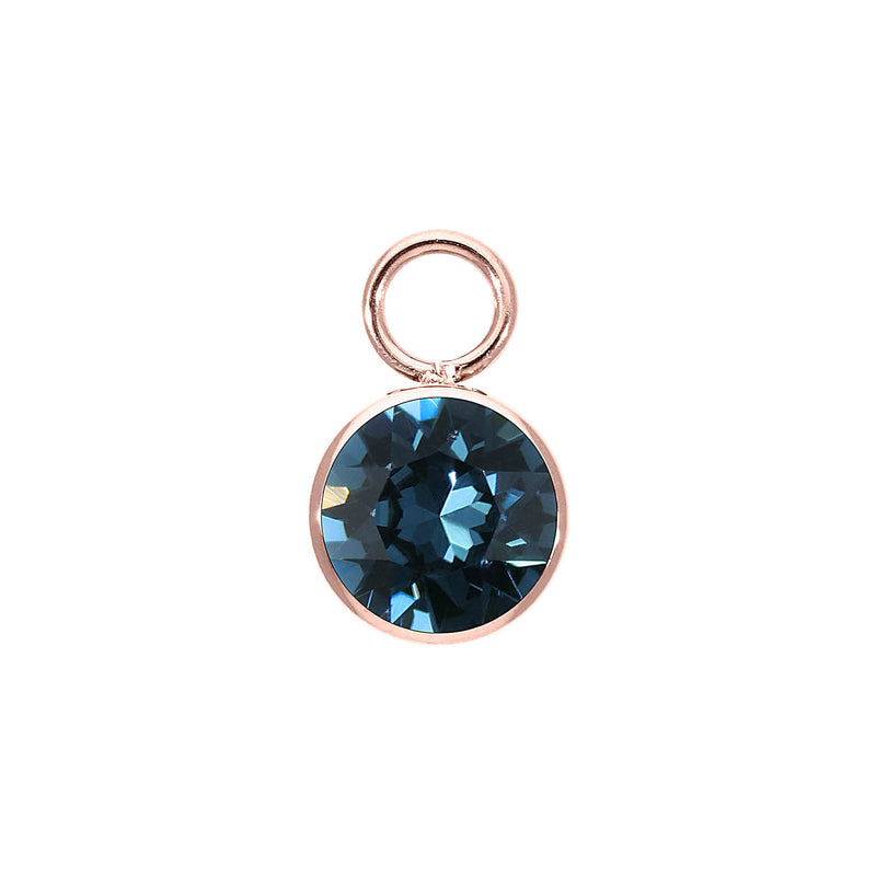 Bottone Charm 10 mm - Roségold montana