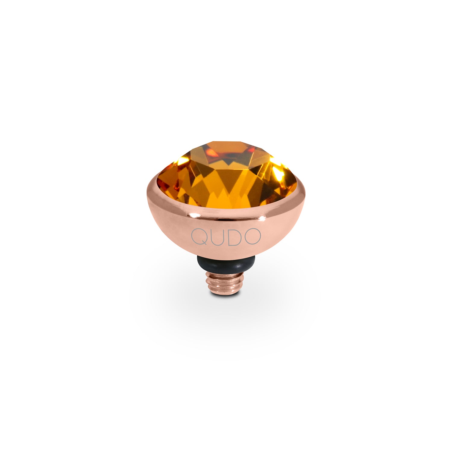 Bottone Top 10 mm - Roségold Topaz