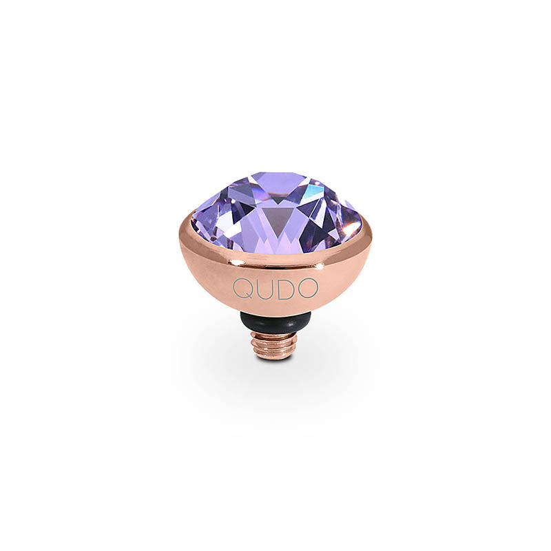 Bottone Top 10 mm - Roségold Violet