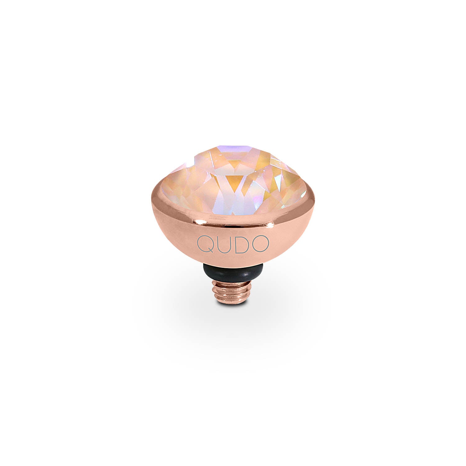 Bottone Top 10 mm - Roségold dusty pink delite