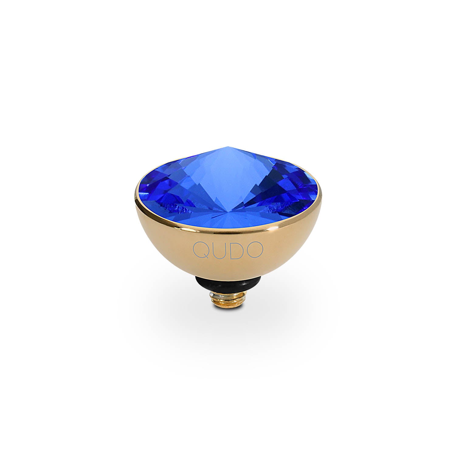 Bottone Top 11.5 mm  - Gold sapphire
