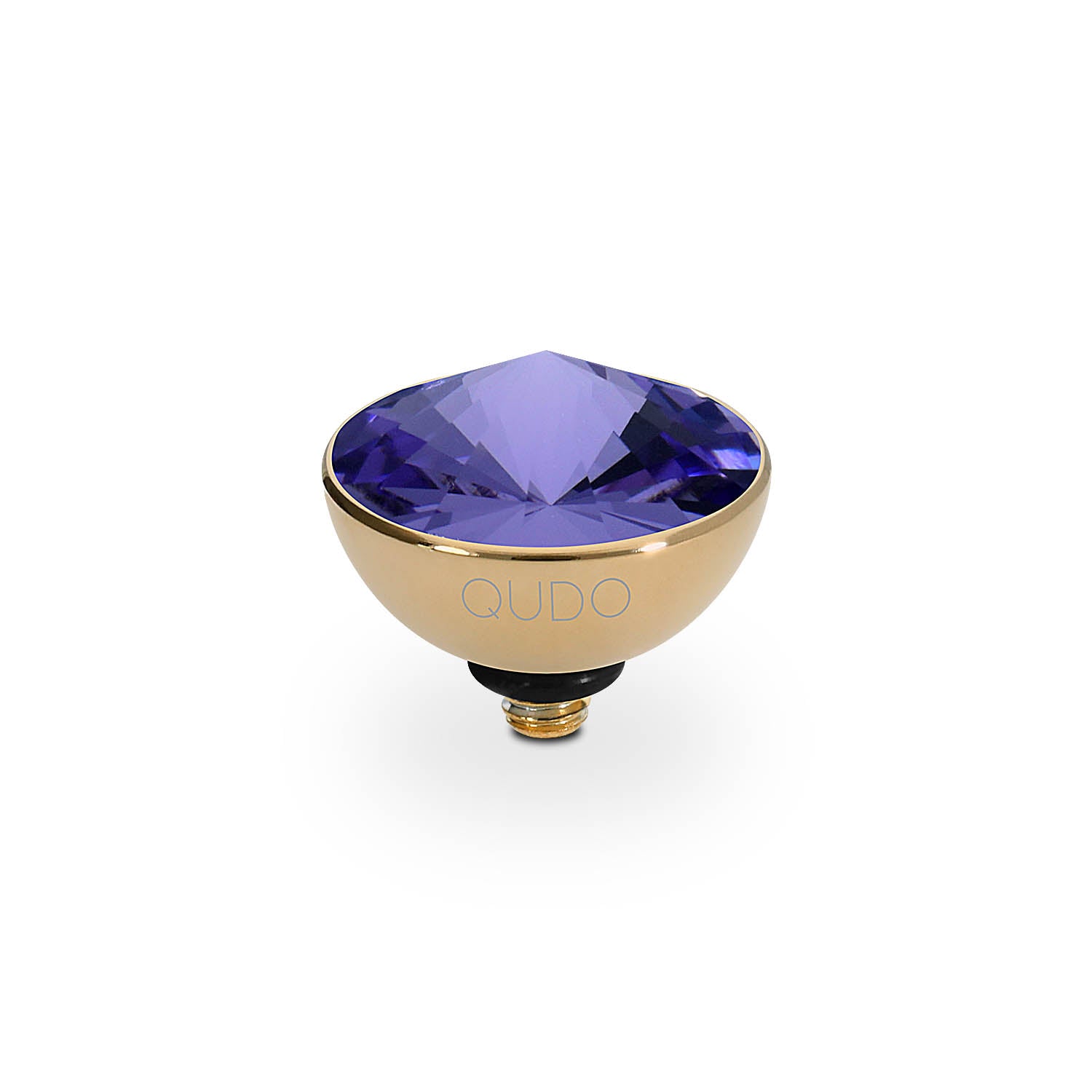 Bottone Top 11.5 mm  - Gold tanzanite