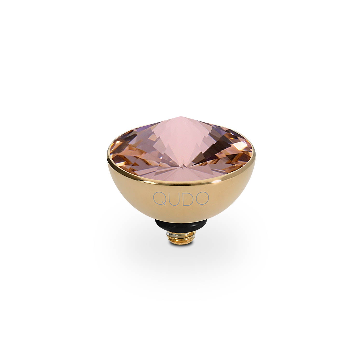 Bottone Top 11.5 mm  - Gold vintage rose