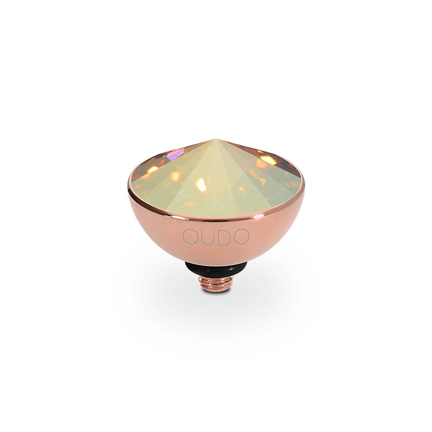 Bottone Top 11.5 mm - Roségold metallic sunshine