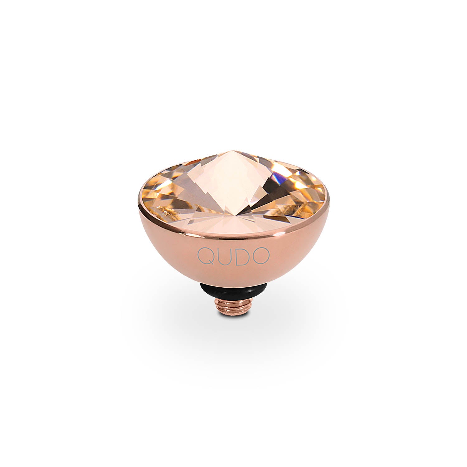 Bottone Top 11.5 mm - Roségold silk