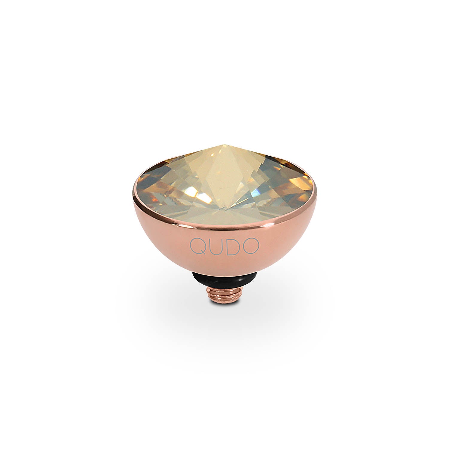 Bottone Top 11.5 mm - Roségold golden shadow