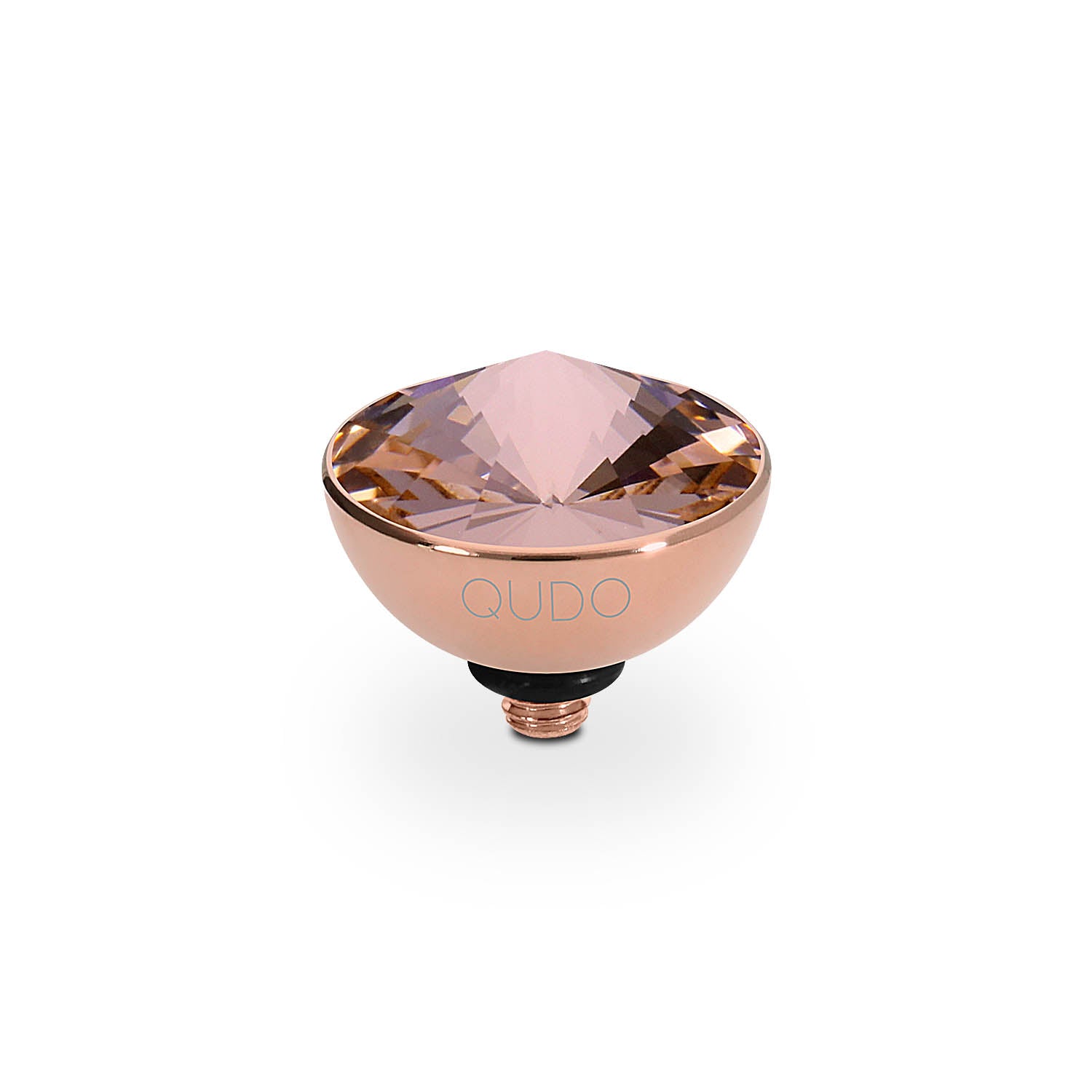 Bottone Top 11.5 mm - Roségold vintage rose