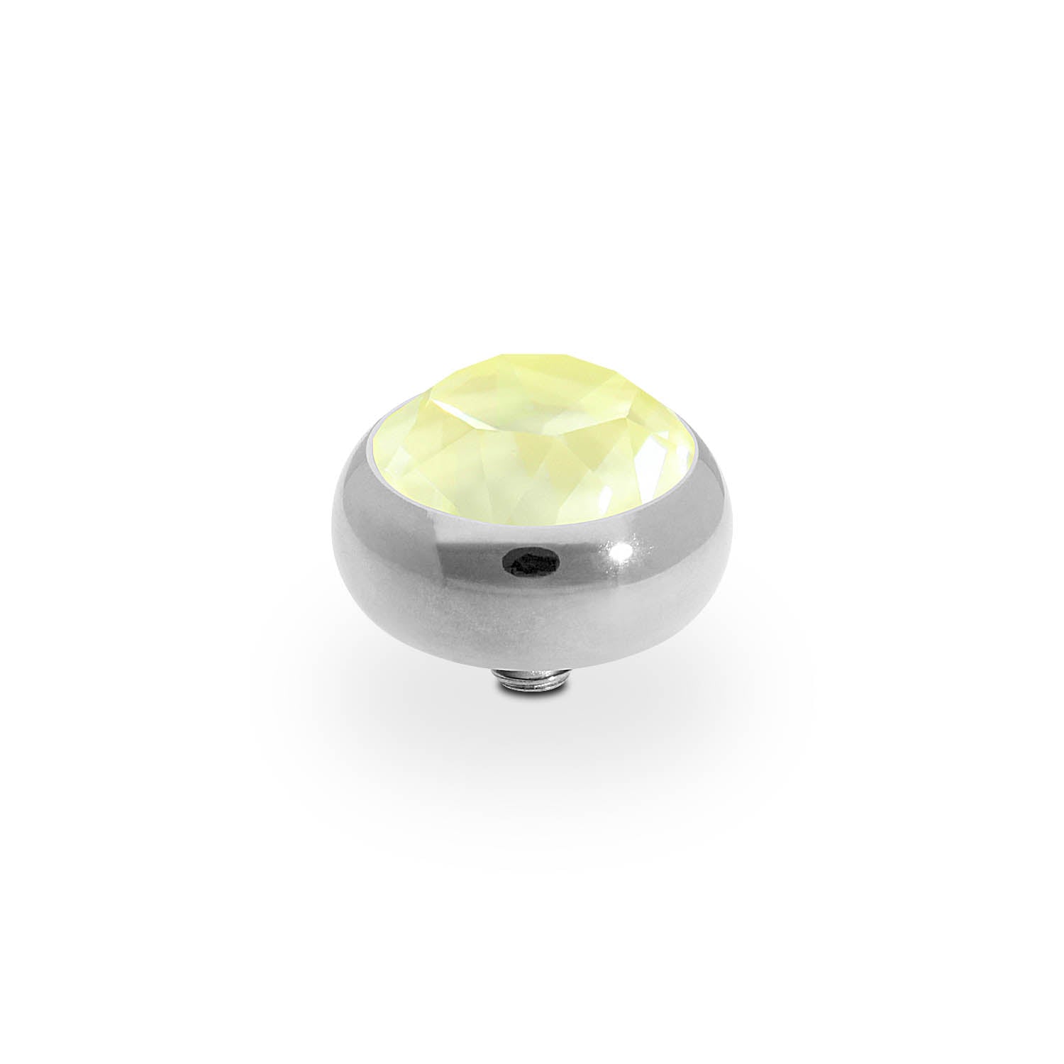 Sesto Top 10 mm - Silber crystal soft yellow ignite