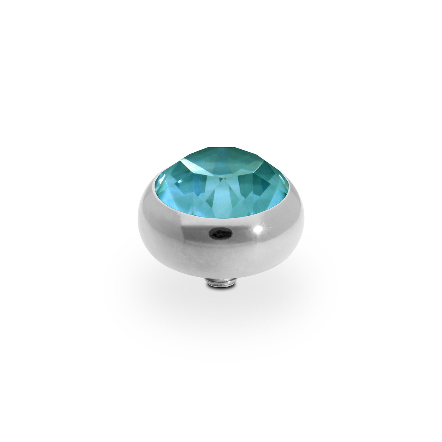 Sesto Top 10 mm - Silber Crystal Pine Green Ignite