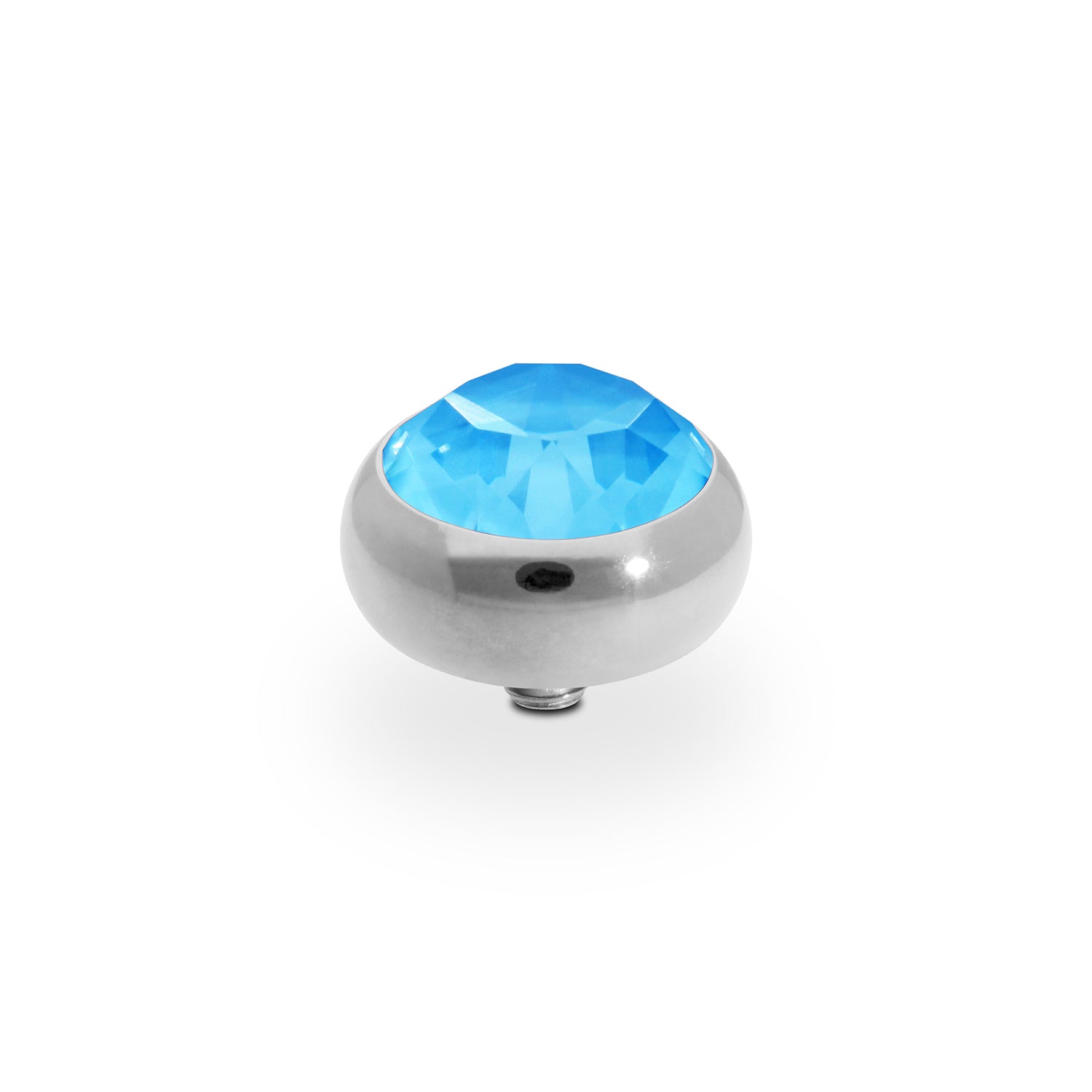 Sesto Top 10 mm - Silber Crystal Electric Blue Ignite
