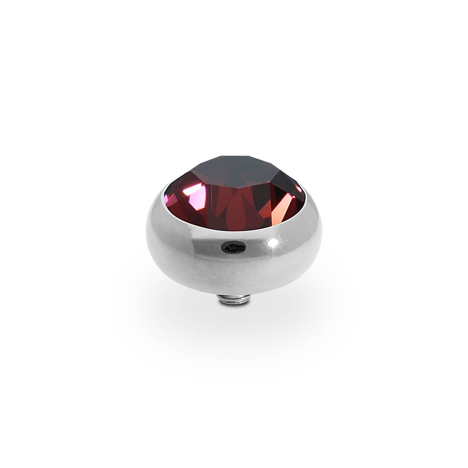 Sesto Top 10 mm - Silber Burgundy