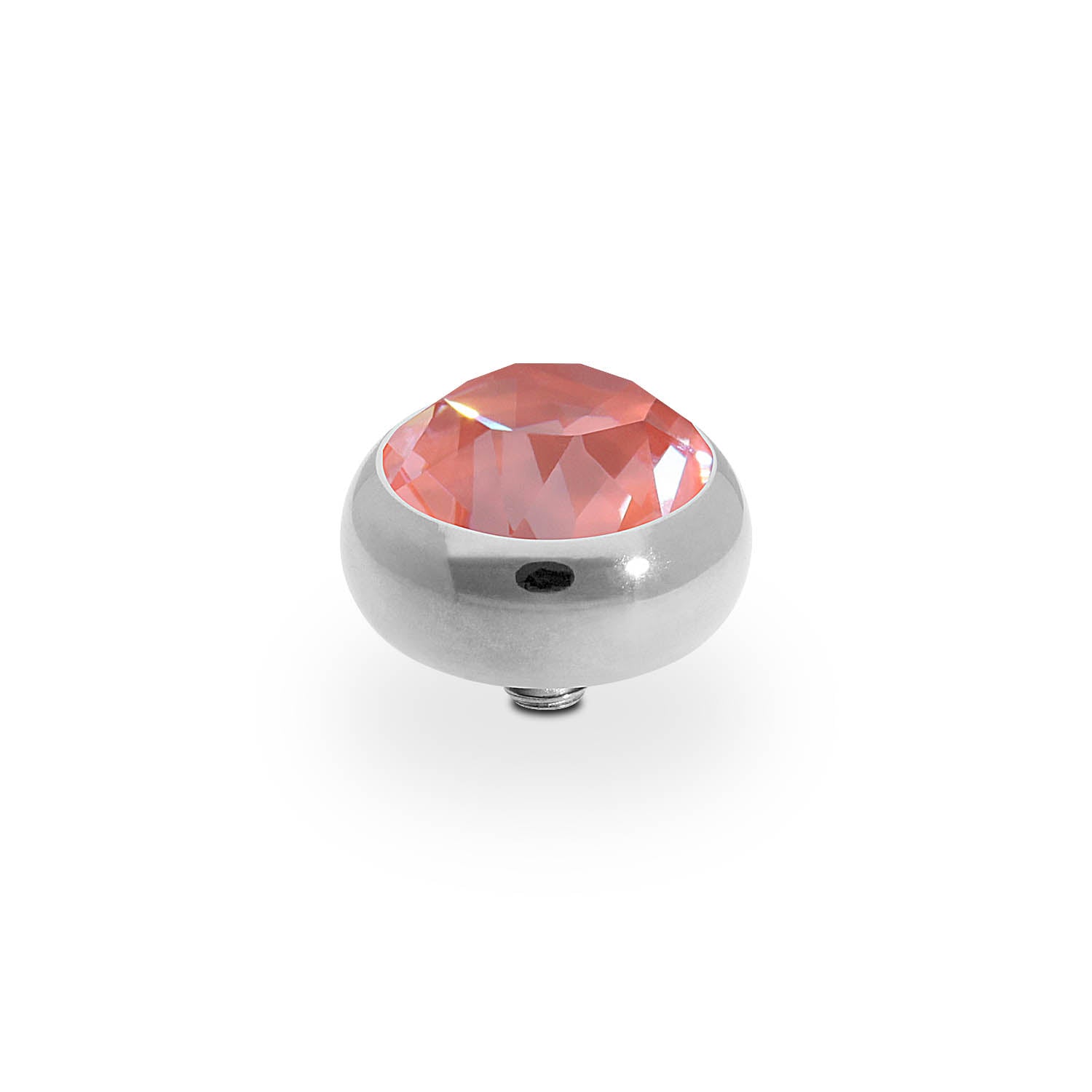 Sesto Top 10 mm - Silber crystal maroon ignite