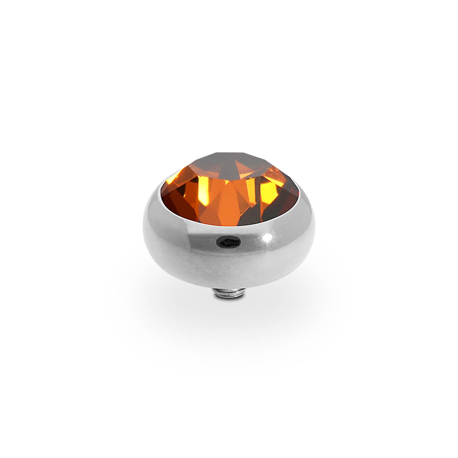 Sesto Top 10 mm - Silber smoked amber