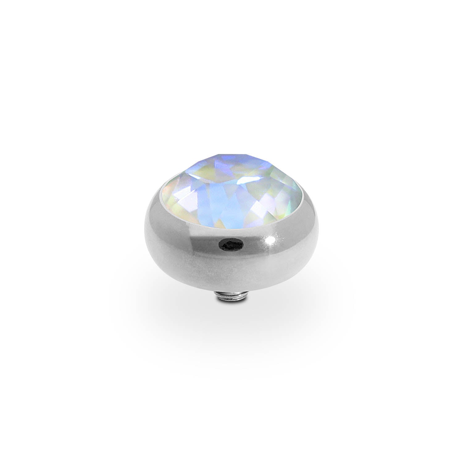 Sesto Top 10 mm - Silber Crystal Serene Gray Delite