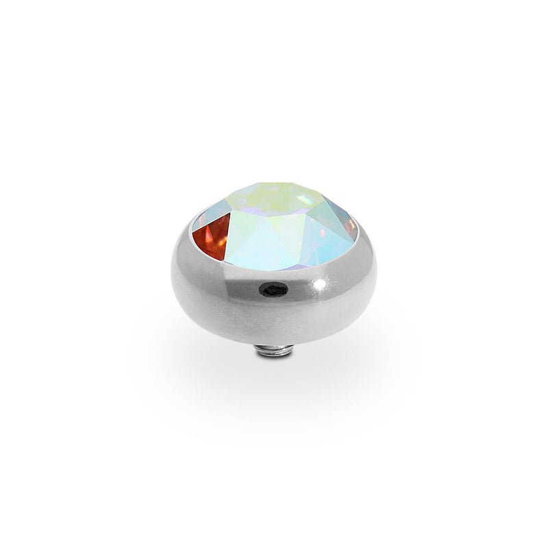 Sesto Top 10 mm - Silber crystal aurora boreale