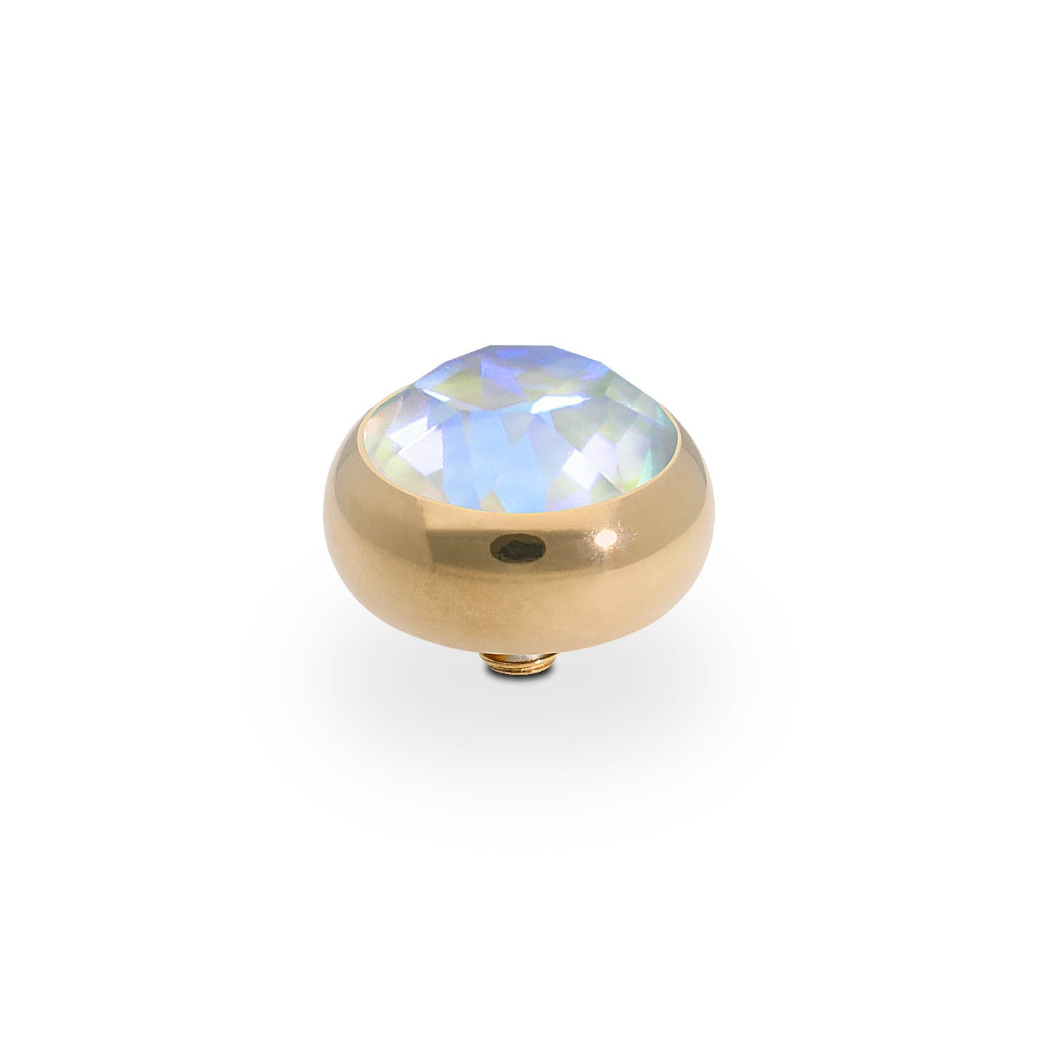 Sesto Top 10 mm - Gold Crystal Serene Gray Delite