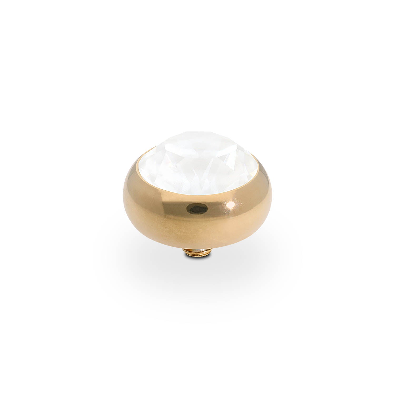 Sesto Top 10 mm - Gold crystal electric white ignite